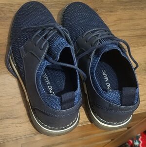 Little Boys Navy Dress Shoe